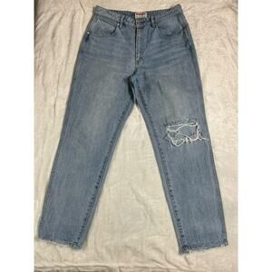 Wrangler Urban Outfitters Drew High-Waisted Straight Leg Jeans  Light Wash W30